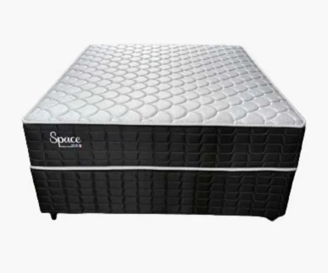 Cama Box Molas Ensacadas Space Pocket D26 138x188x25cm Solar Fazemos Entrega