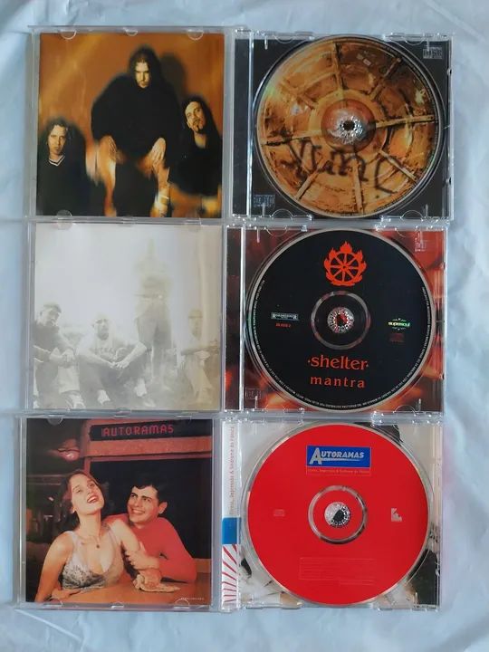 CDS Lote de 05 CDs usados rock nacional R$ 100 reais o lote - Foto 3