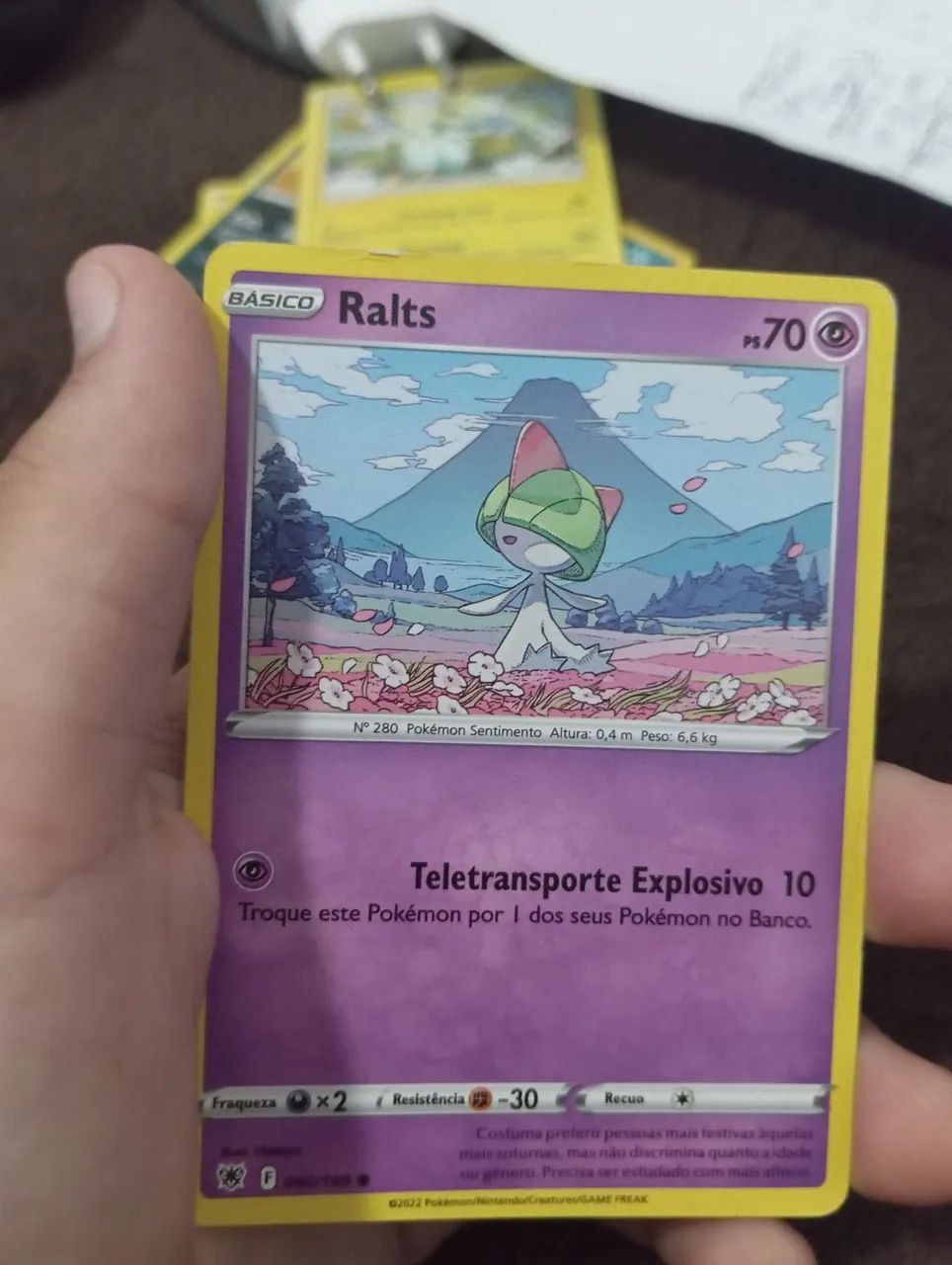 Cartas Pokemon Ralts, Kirlia e Gardevoir - Foto 4