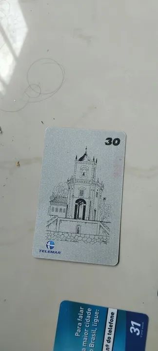 Cartões telefônicos antigos  - Foto 5