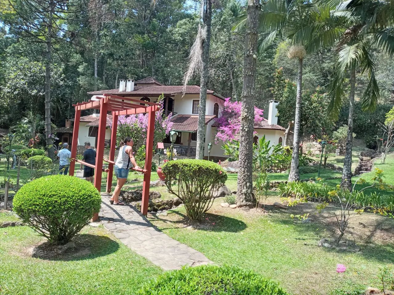 Chácara /casa alto padrão, no  VALE DAS CRUZES -  VISC.  M AU Á  RJ, terreno 3160M ²,casa - Foto 5