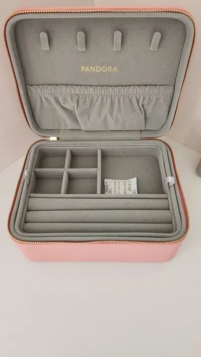 Caixa de Jóias Pandora Rosa - Foto 3