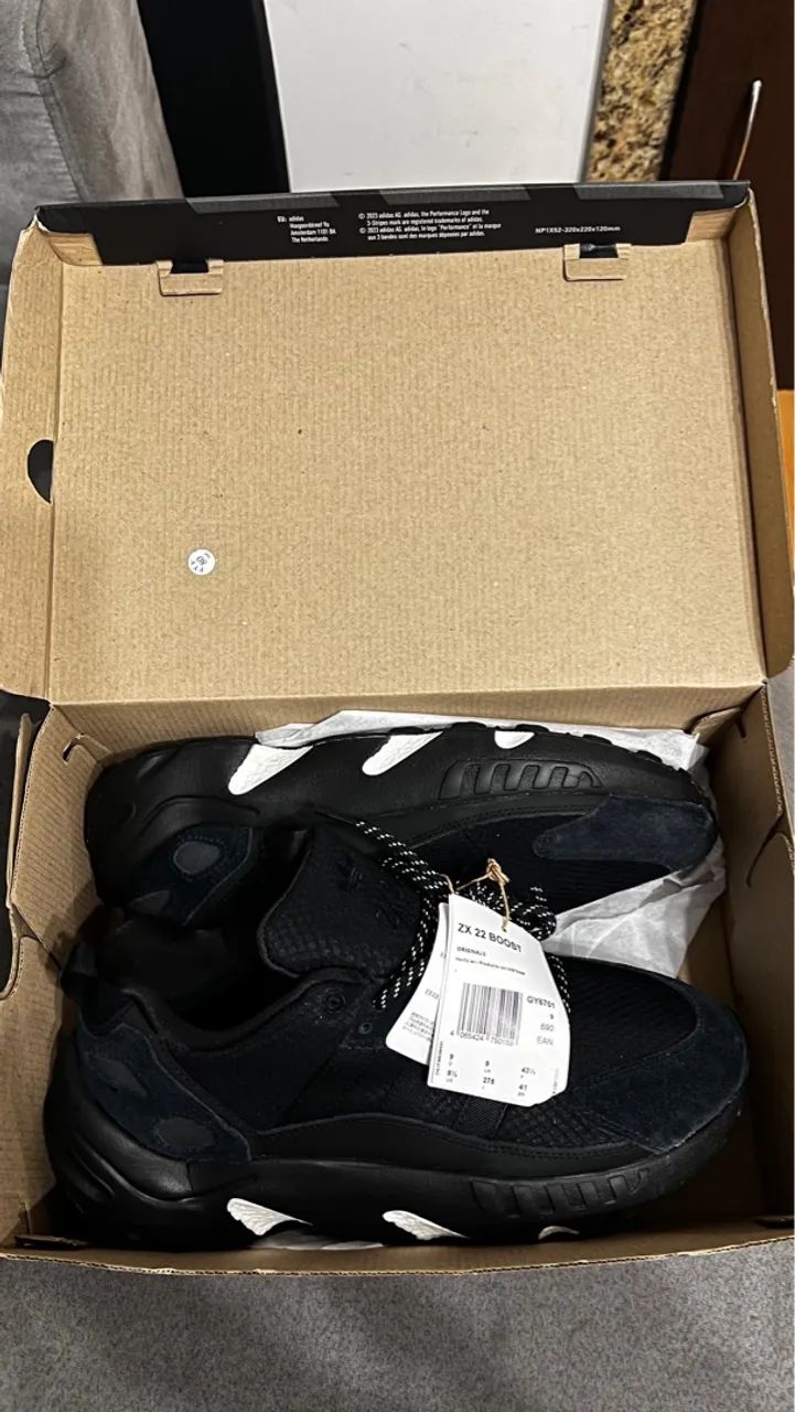 Tênis Adidas Preto ZX 22 BOOST - Foto 3