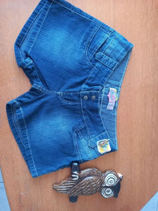 Shorts Jeans Floral Feminino - Foto 5