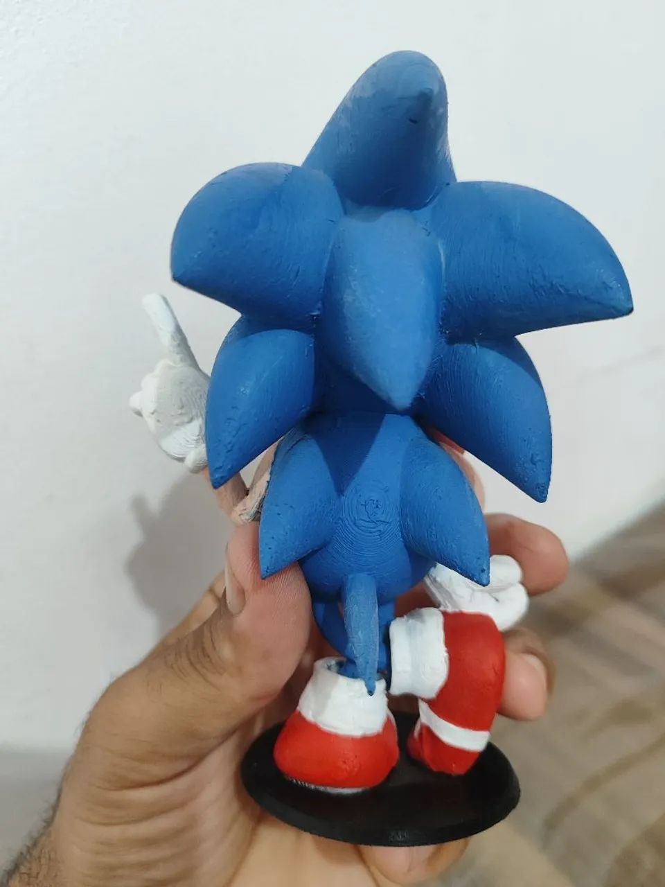 Boneco Sonic impressão 3d - Foto 3