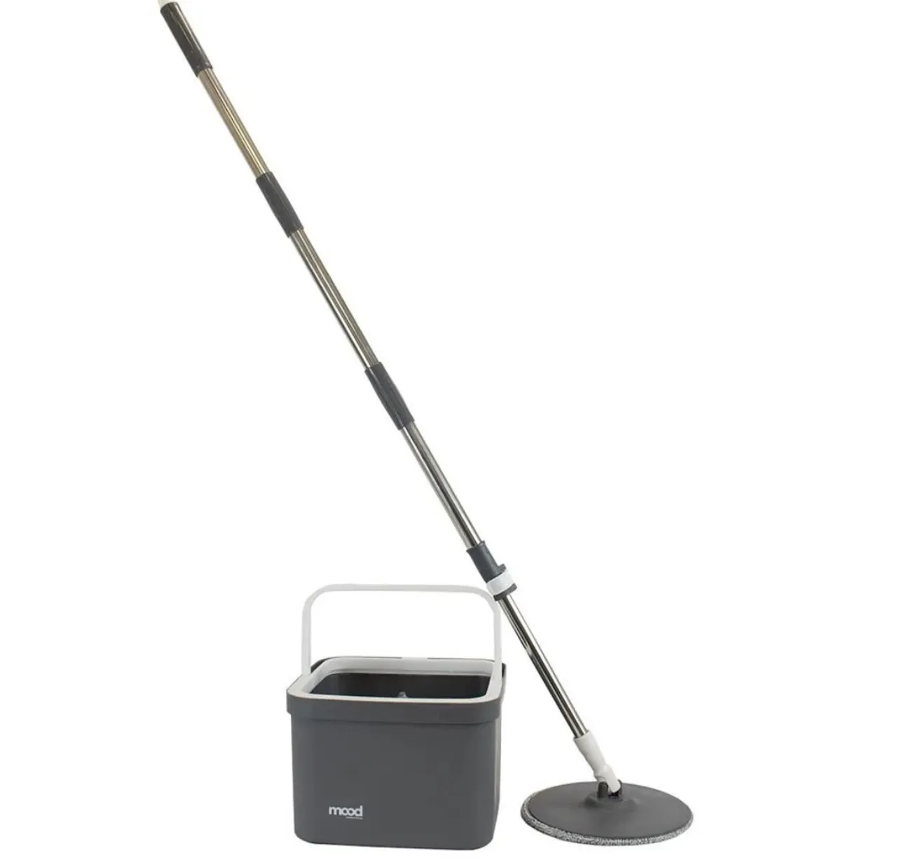 Kit Mop Giratório com Balde e Refil - Limpeza Prática!
