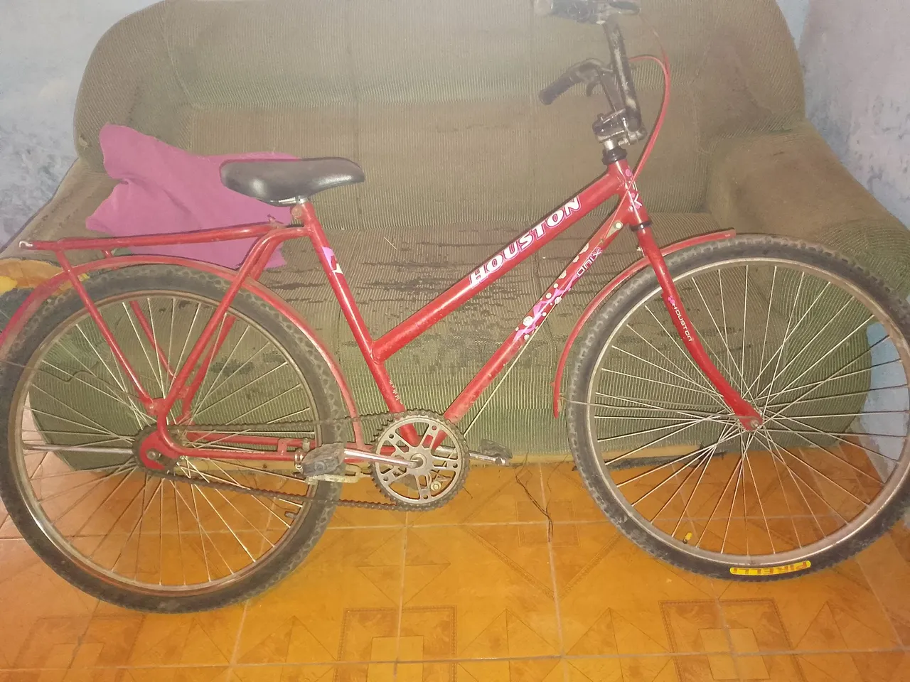Bicicleta Houston Vermelha - Ideal para Passeios