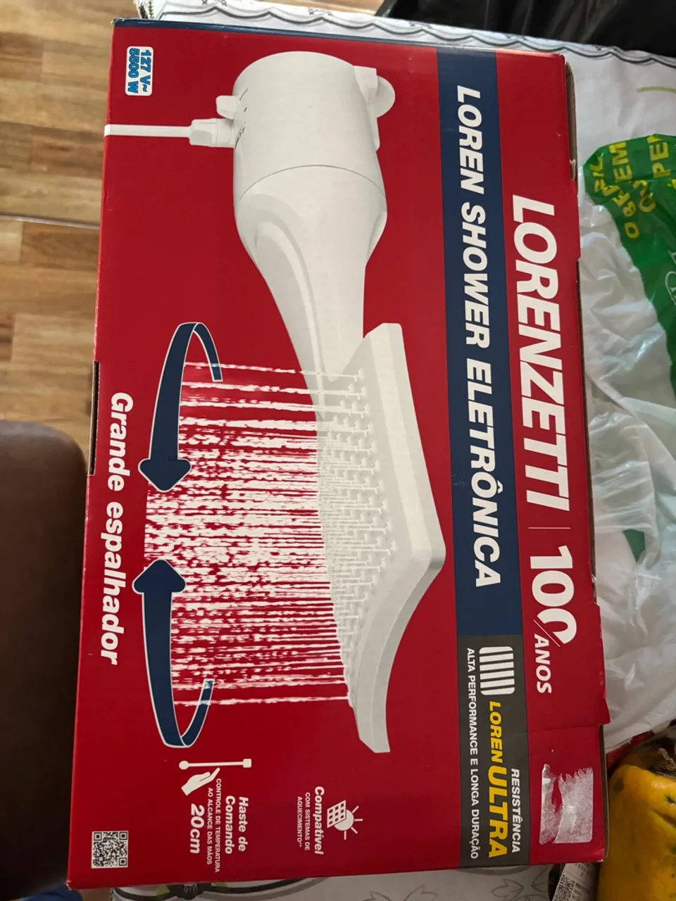 Chuveiro Elétrico Lorenzetti Loren Ultra 127V