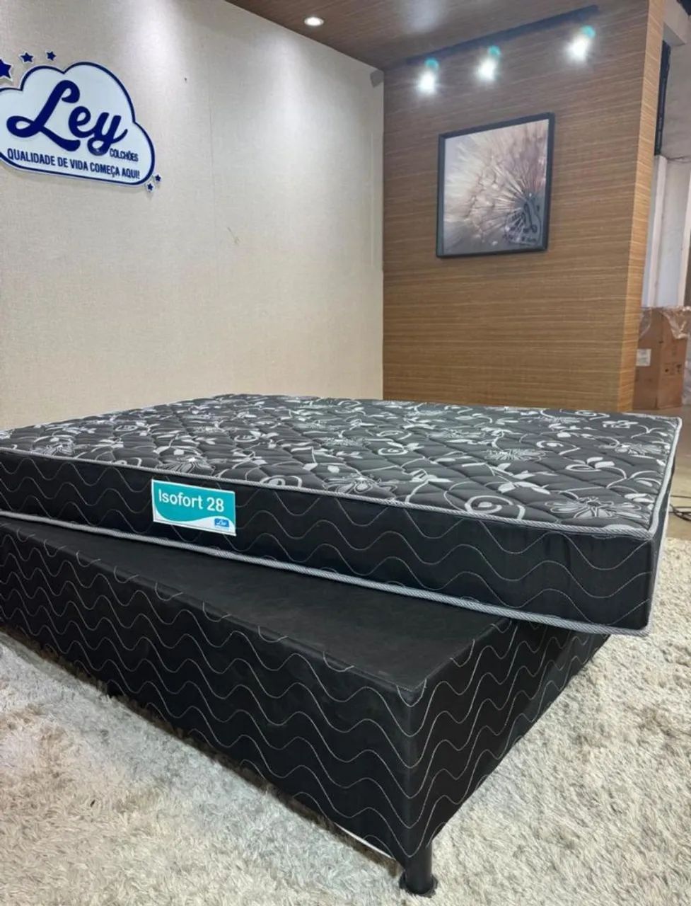 Cama casal espuma _ Brinde travesseiros! - Foto 4