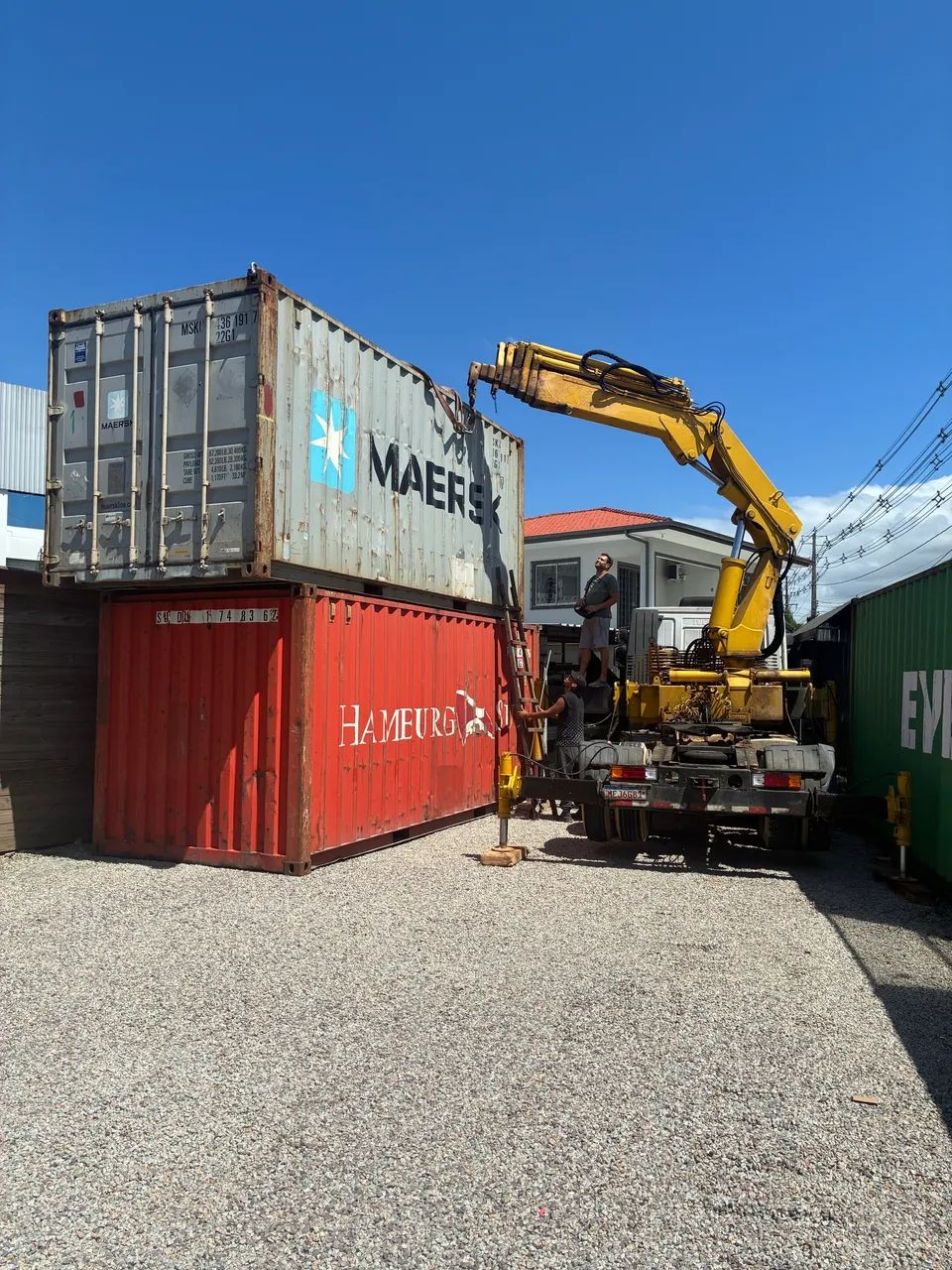  Contêiner obra, projetos armazenamento  - Foto 2