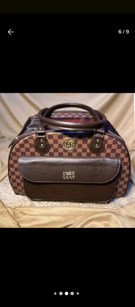 Bolsa de transporte luxuosa para pets - Foto 4