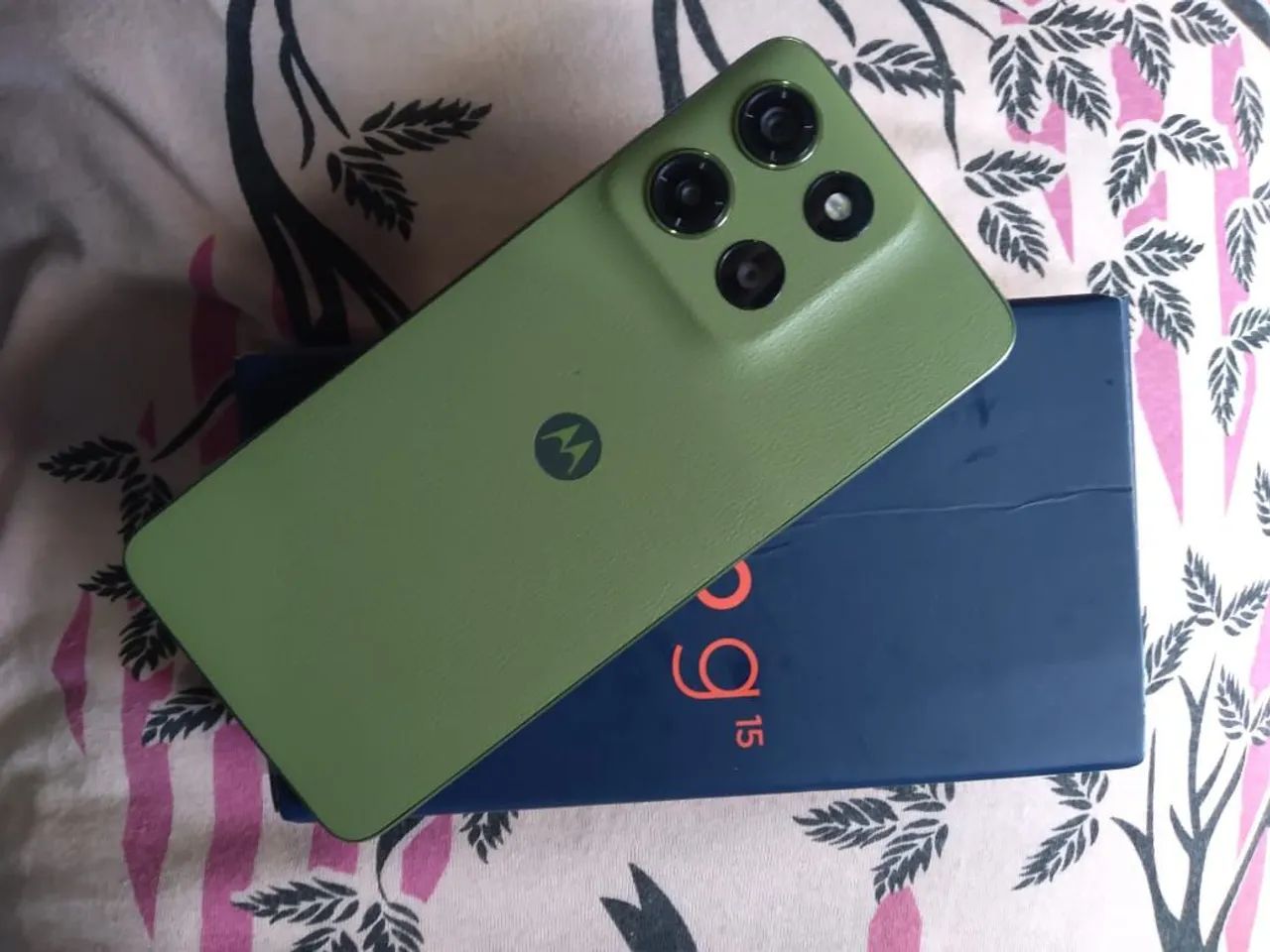 Vendo ou troco moto G15 com volta pra mim 