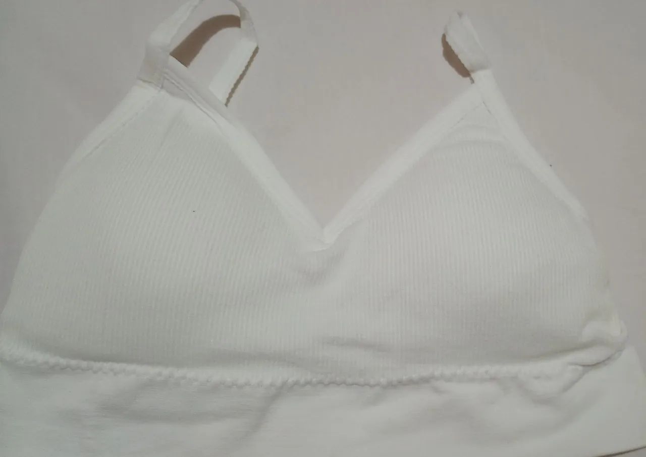 Sutiã TOP branco confortável
