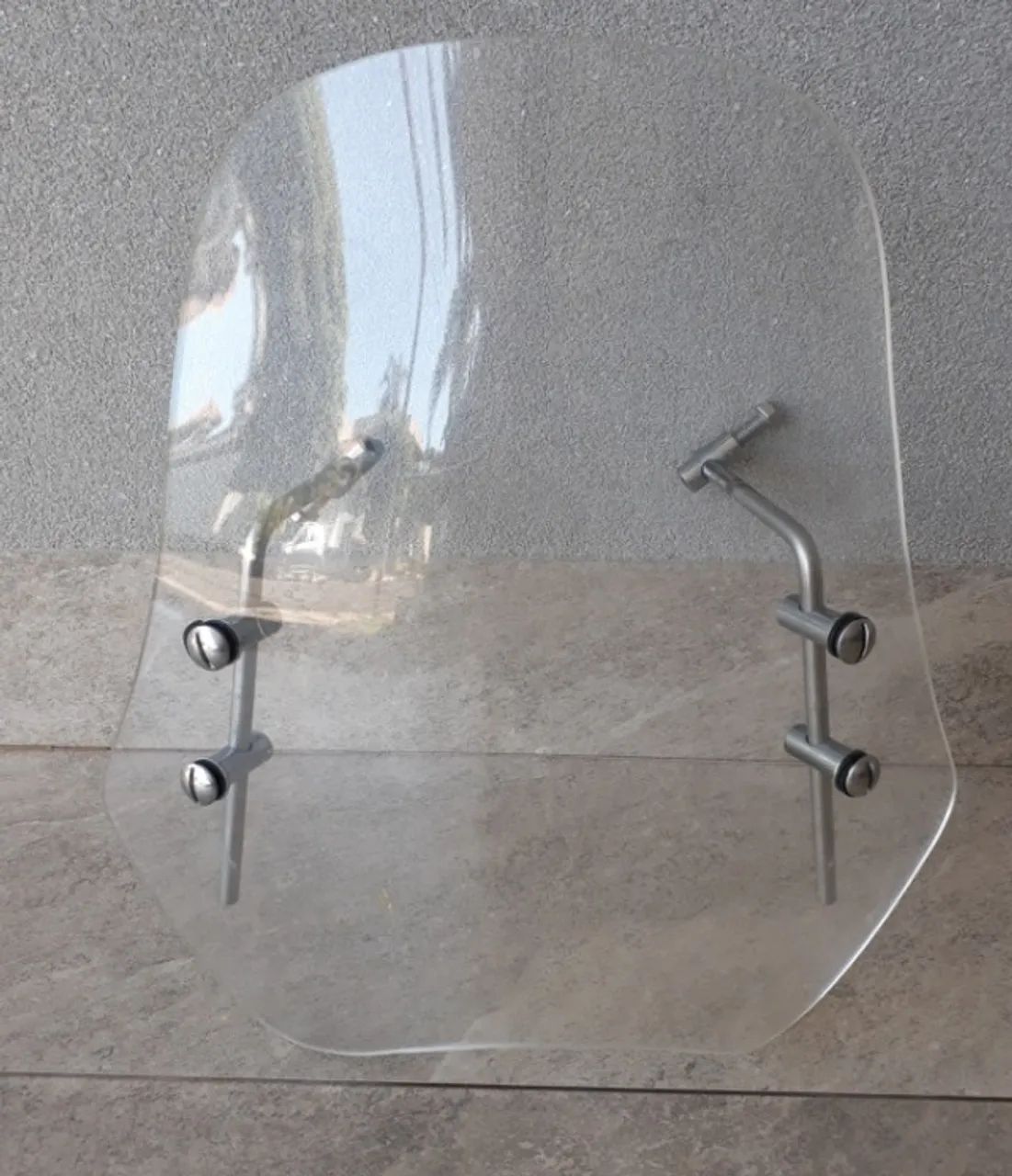 Vendo Sissy Bar, Bolha parabrisa e Alforge para Shadow 600 - Foto 4