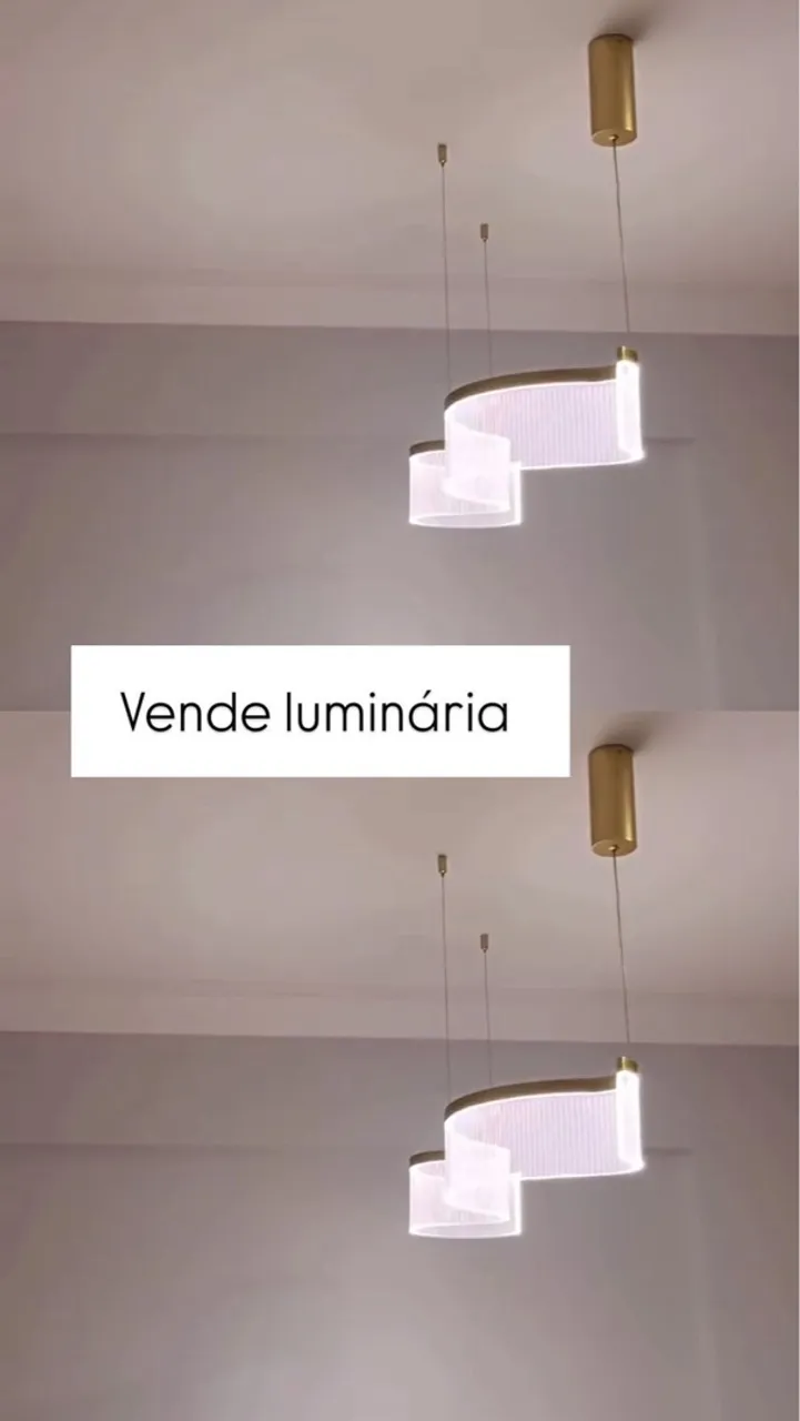 Luminária Pendente Moderna e Elegante