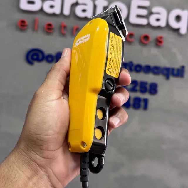Máquina de Cortar Cabelo Profissional Knup QR-8918 Potência e Precisão para Todos Cortes - Foto 3