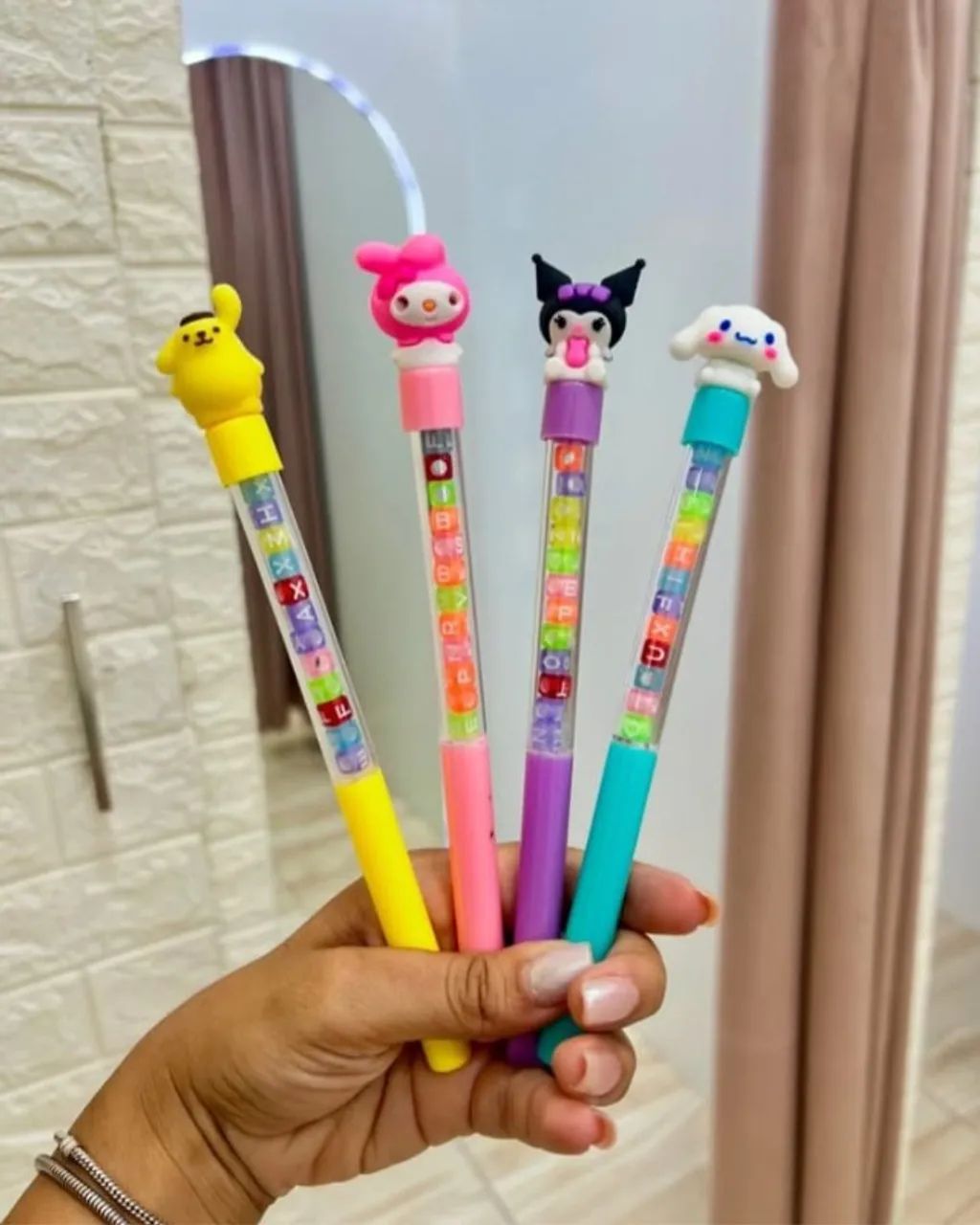 Caneta kitty e amigos canetas fofas