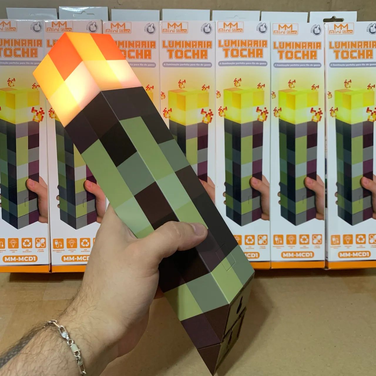 Luminária Tocha do Minecraft LACRADO!  - Foto 2