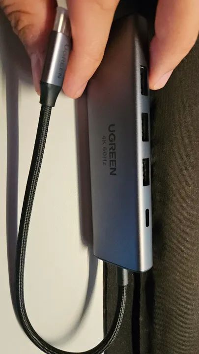 Hub USB 5 em 1 4K 60Hz HDMI Ugreen Mac/Windows - Foto 3
