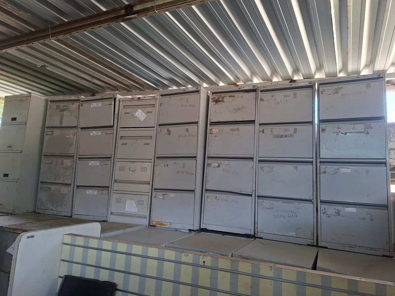 Arquivos de aço para comércio