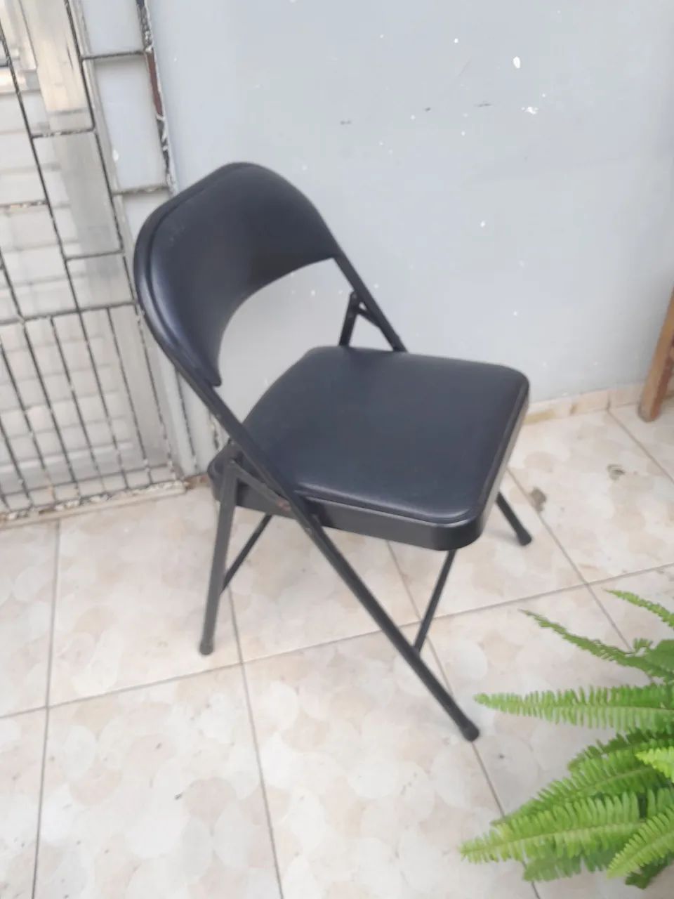 Cadeira Dobrável Preta - Foto 3