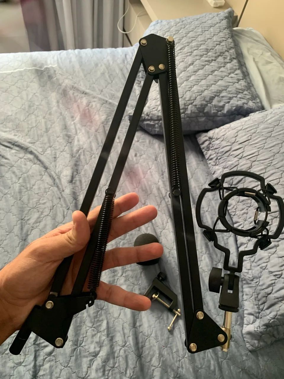 microfone Bm800 + suporte 64289668361986122