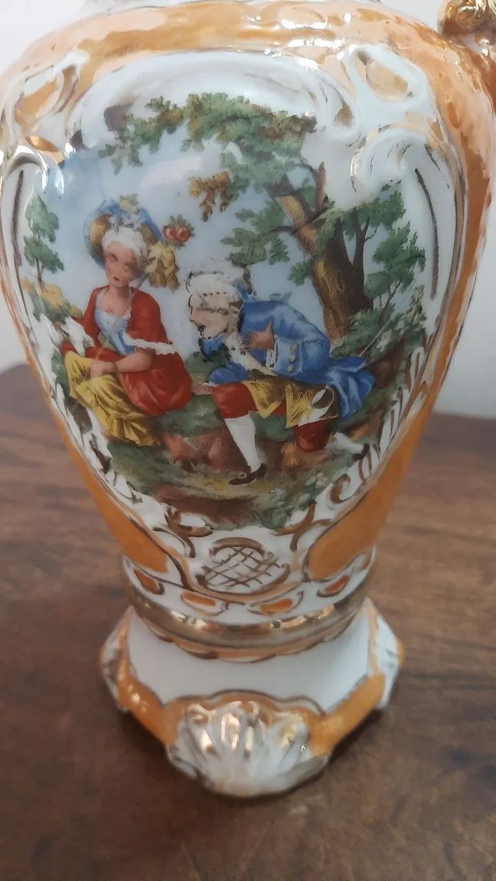 Anfora de porcelana antigo - Foto 3