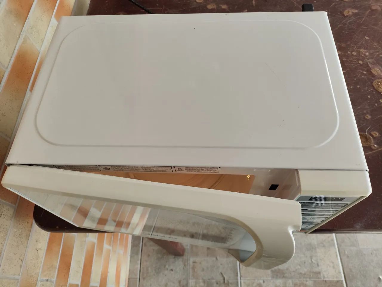 Microondas Midea,20 lts,110 volts, entrego e dou garantiaa - Foto 6