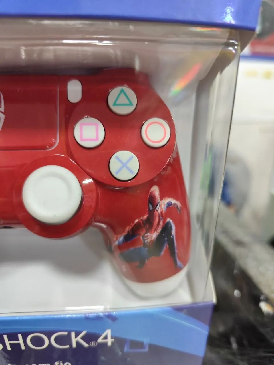 Controle PS4 Spider-Man Personalizado - Foto 3