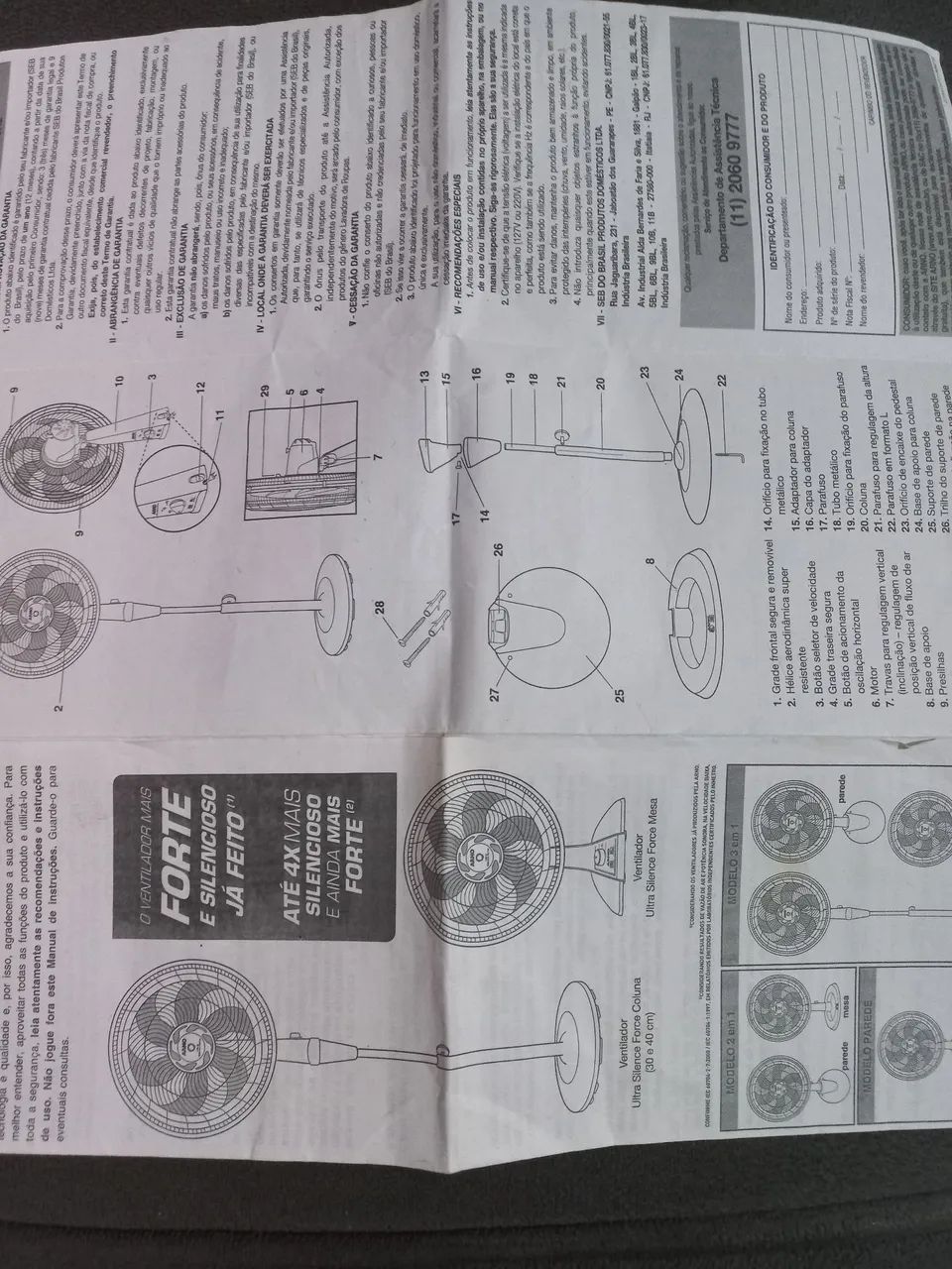 Ventilador  Arno turbo 2 em 1 Negociável  - Foto 6