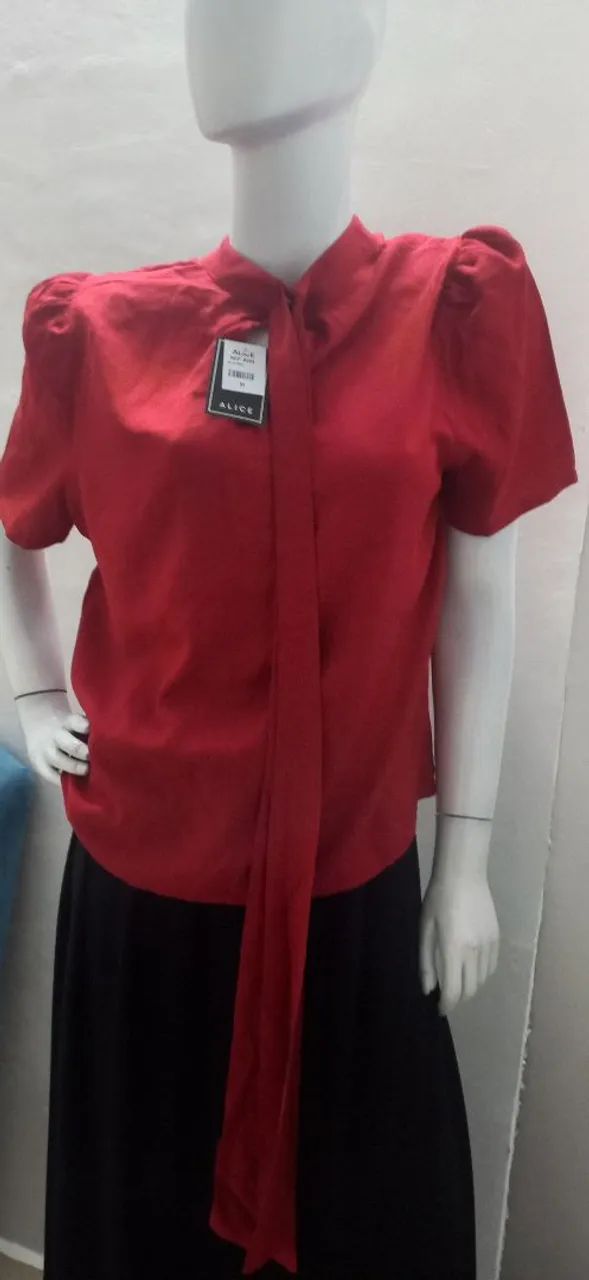 Blusa  vermelha 