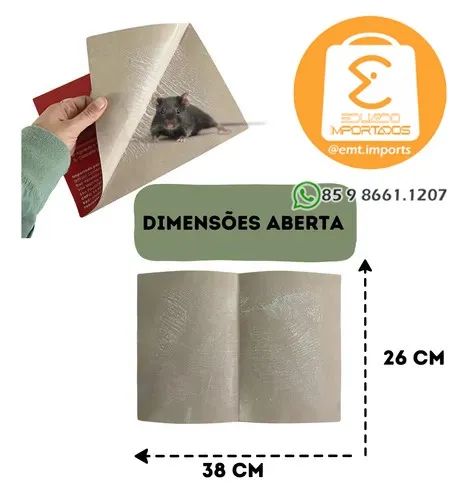 Ratoeira Adesiva Pega-Pega Cia Brasil PE-1868 - Foto 3