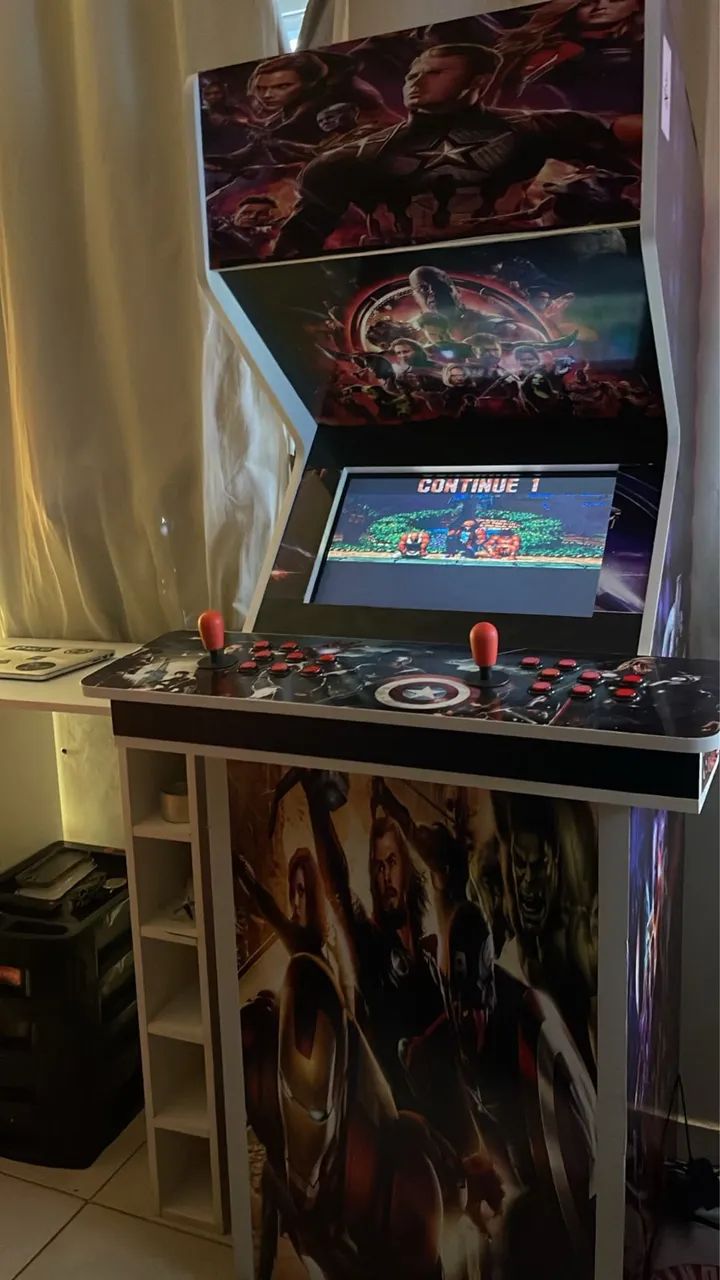 FLIPERAMA 8 mil jogos! Revisado recentemente funcionamento tudo! - Foto 2