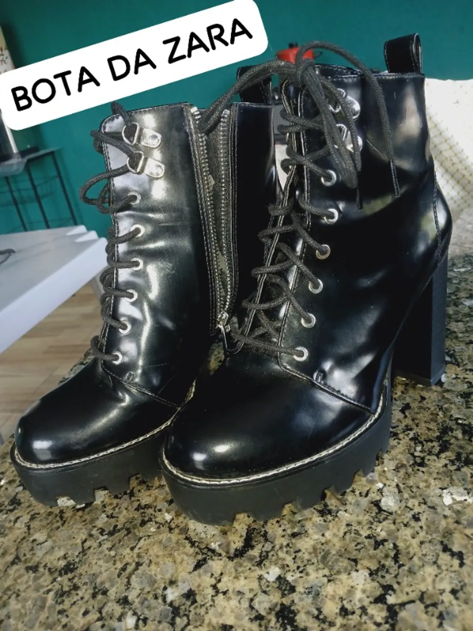 BOTA COTURNO ZARA