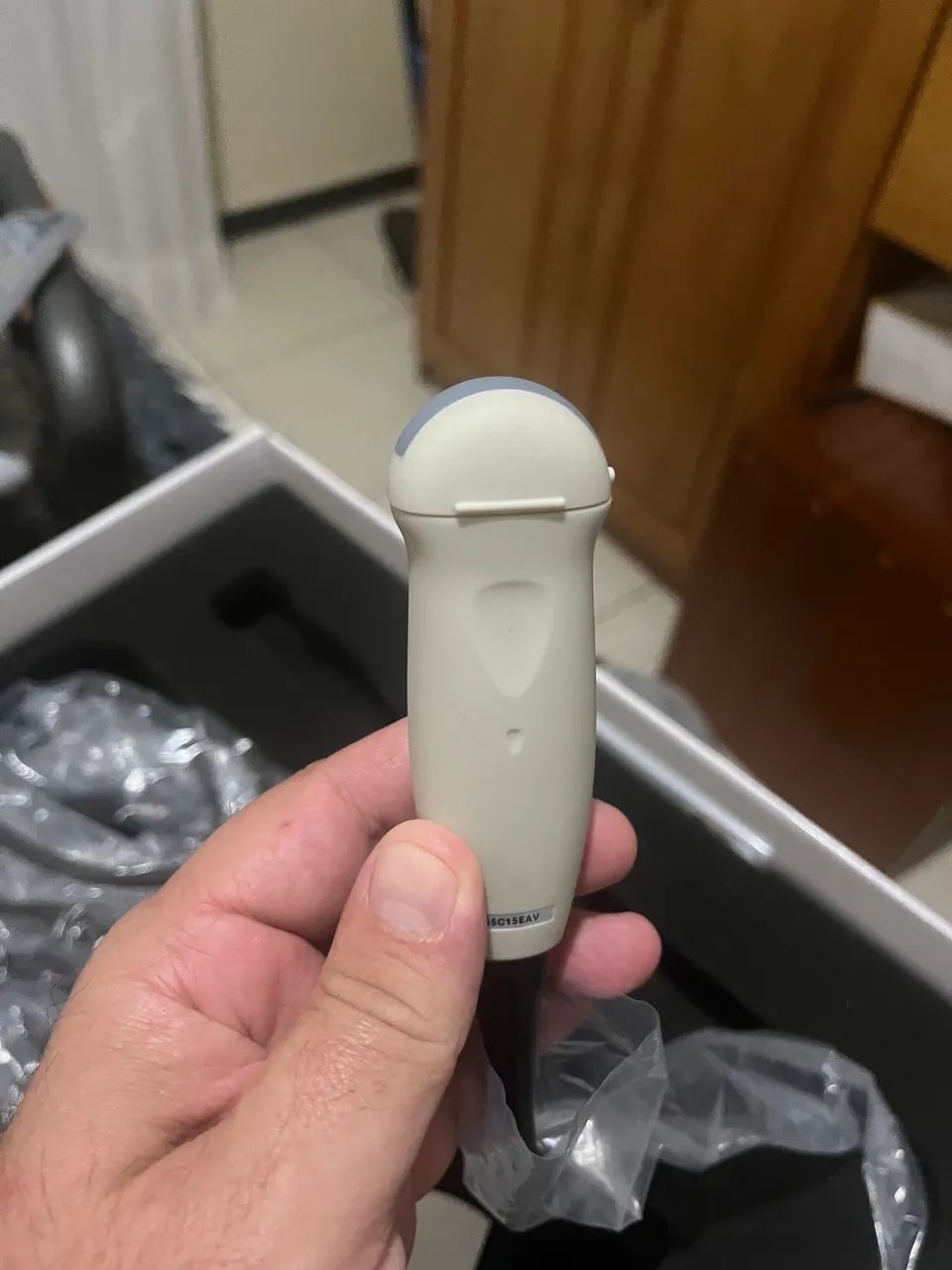 Transdutor para ultrassom Mindray microconvexo.