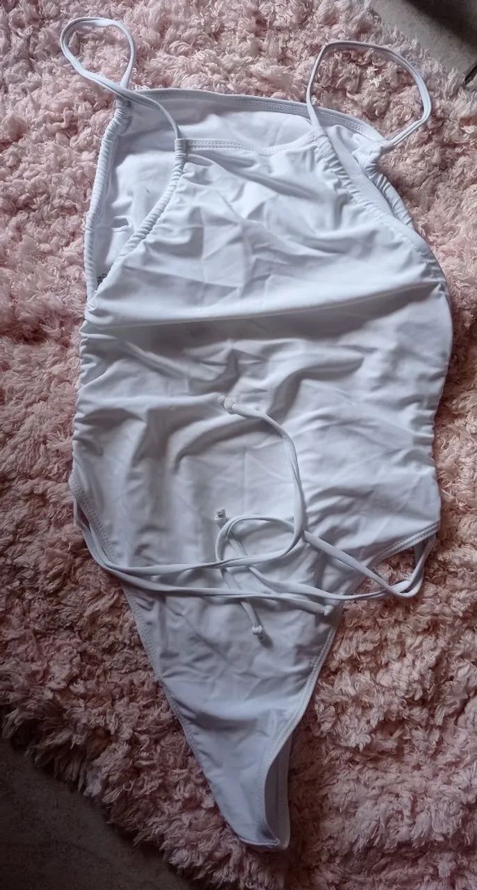 Body branco com detalhes - Foto 3