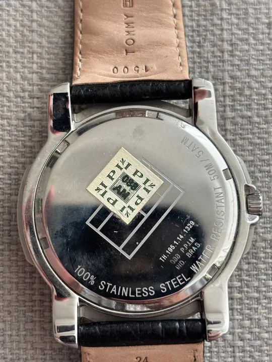 Relógio Tommy Hilfiger Th1790899 Skywinder Orig Silv Black - Foto 3