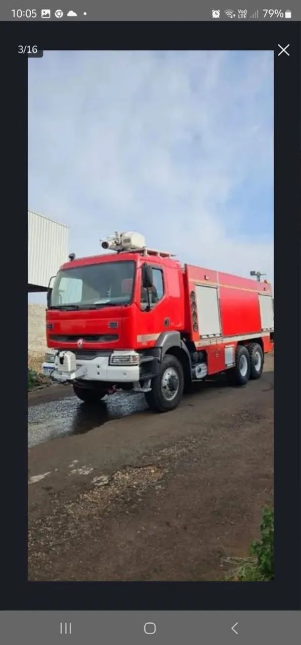 Caminhão combate a incêndio Renault Kerex