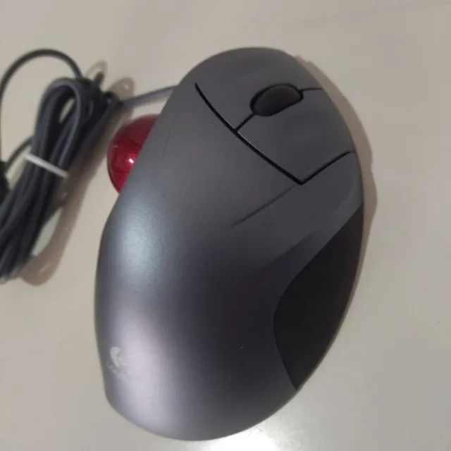 Mouse Trackball Logitech TrackMan Wheel - Troco por SSD - Foto 2