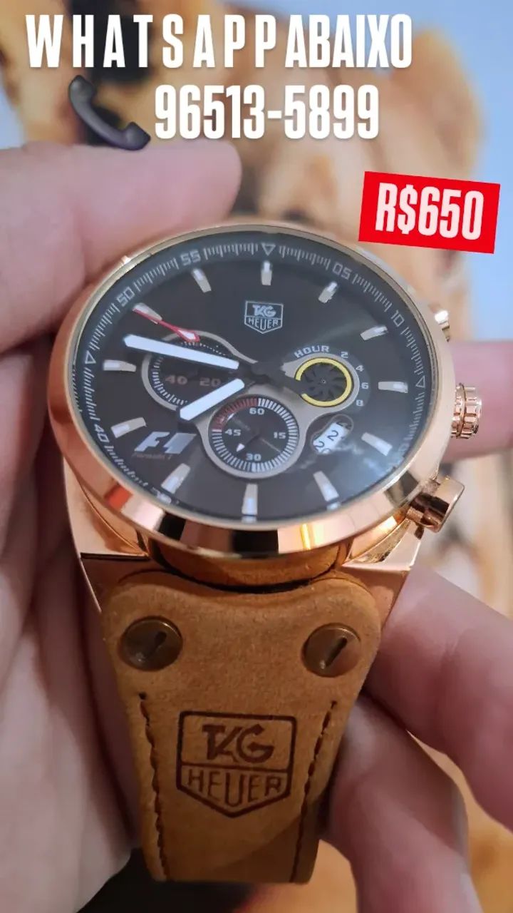 Relógio TAG HEUER F1 CARRERA MULTIFUNCIONAL Acessórios Centro