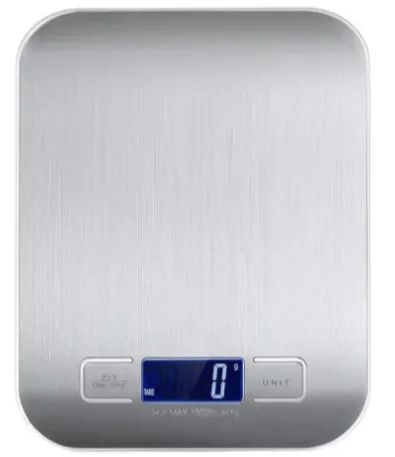 Balança Digital de Cozinha Inox alta precisão com Visor digital de ate 10Kg z1321 - Foto 5
