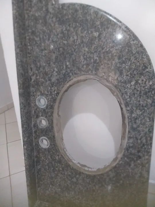 Pia de mármore sem Cuba só 50 reais - Foto 6