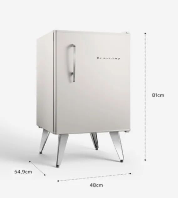 Frigobar brastemp retrô branco novo zero na caixa c/ nota fiscal - Foto 5