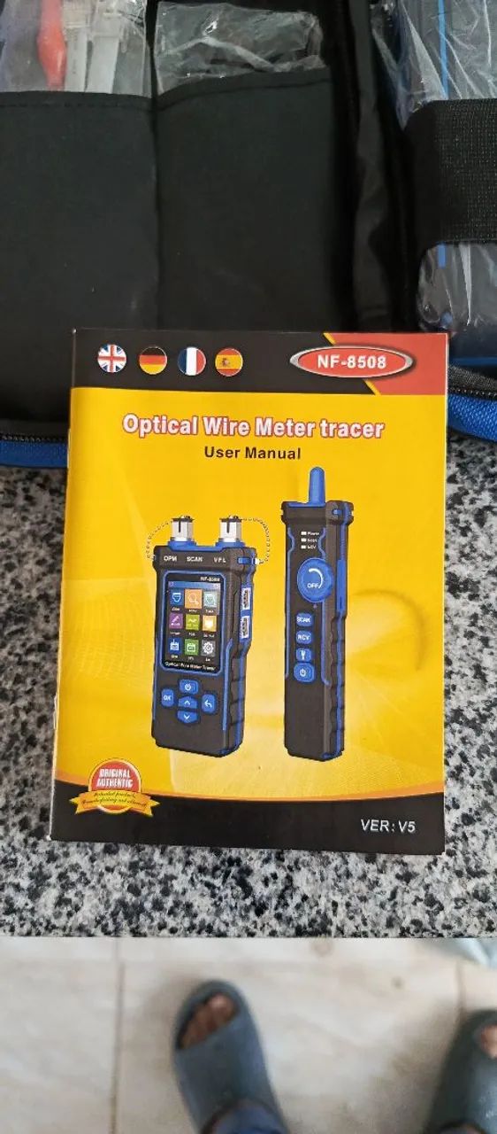 Scanner de manutenção em cabos de rede de internet  - Foto 3