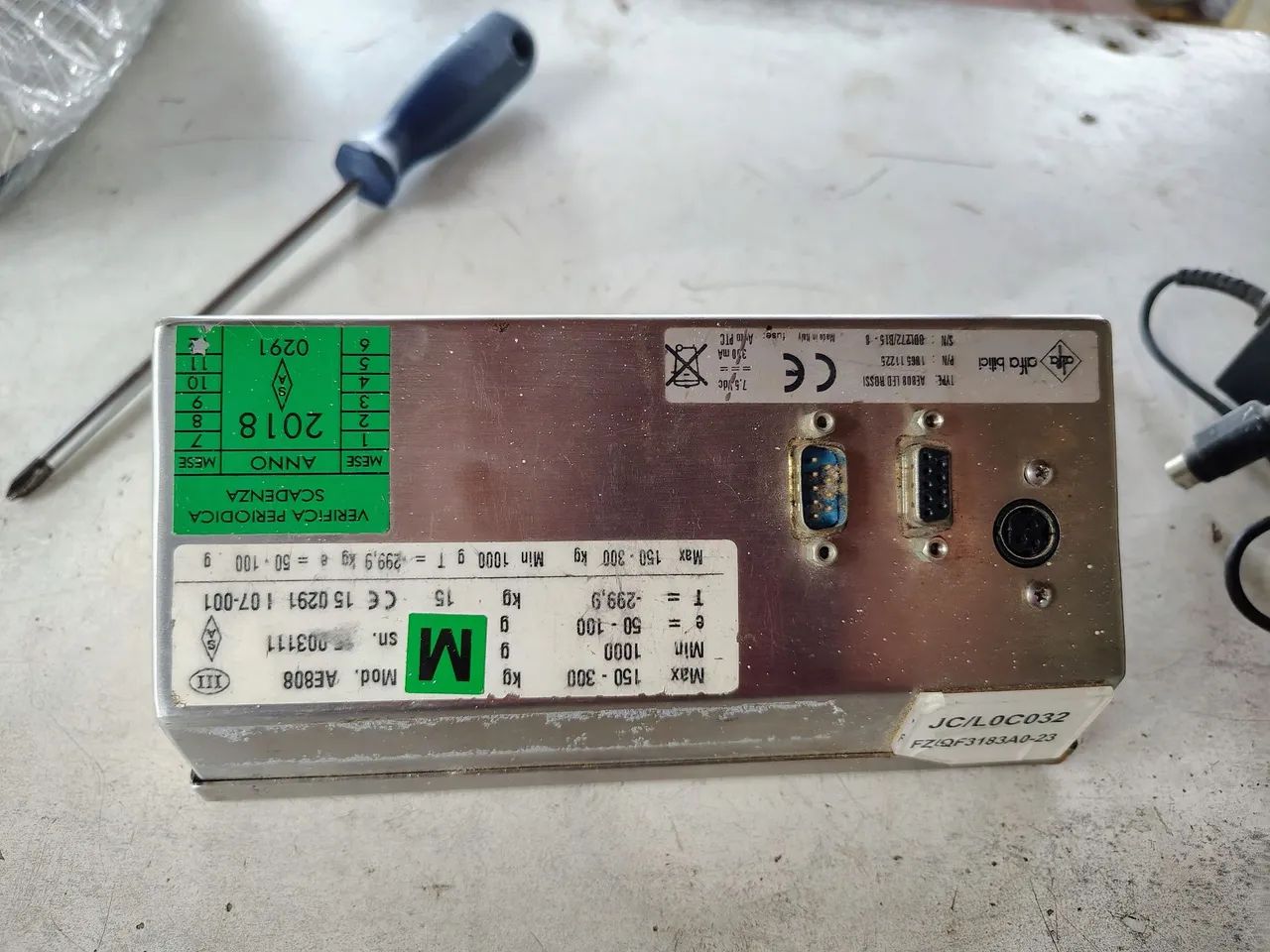 Balança Digital Alfa-bilici AE808 sucata  - Foto 2