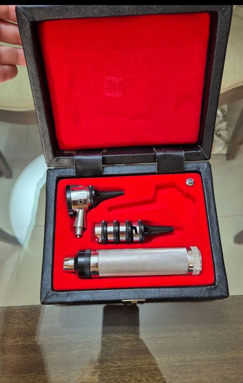 Otoscópio profissional kole com caixa - Foto 5