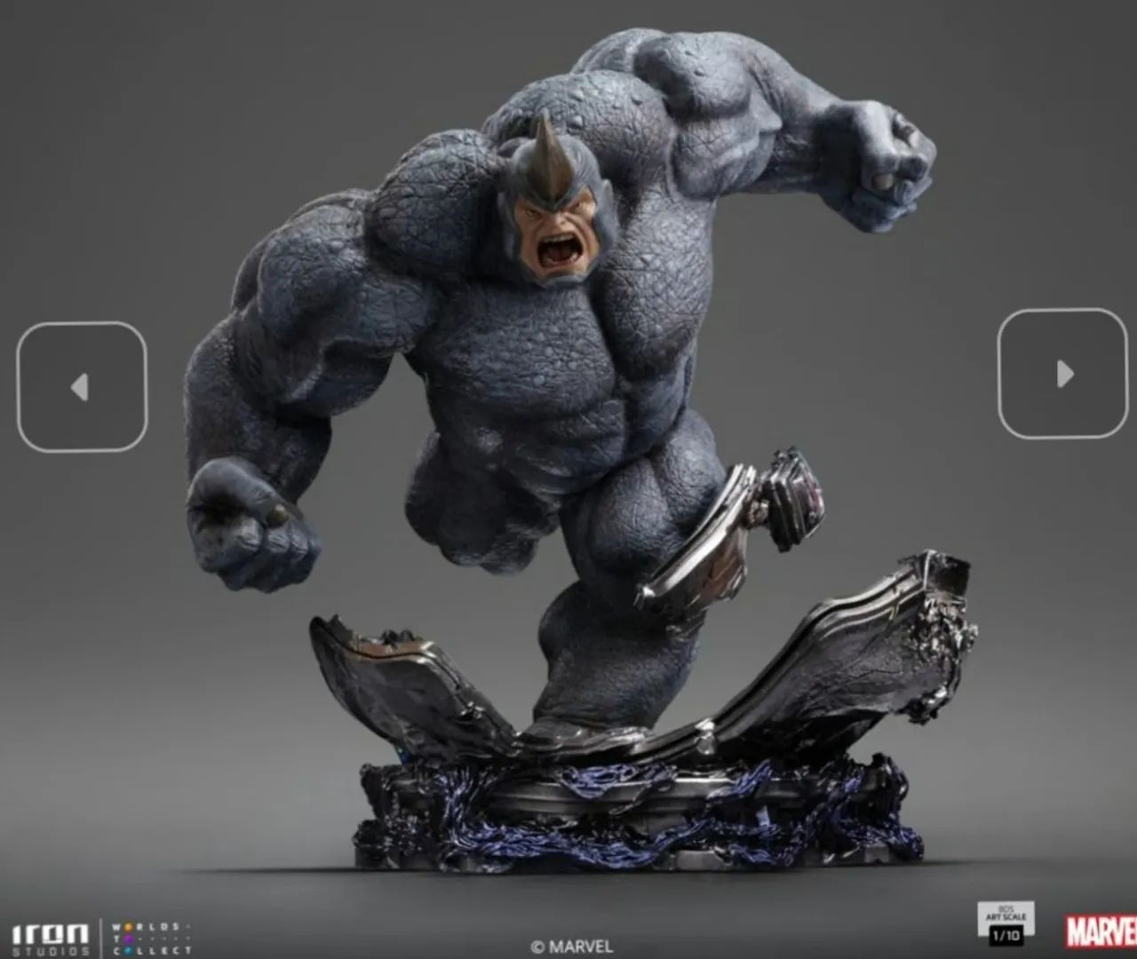 Rhino Spider-man vs Villains Iron Studios - Foto 3