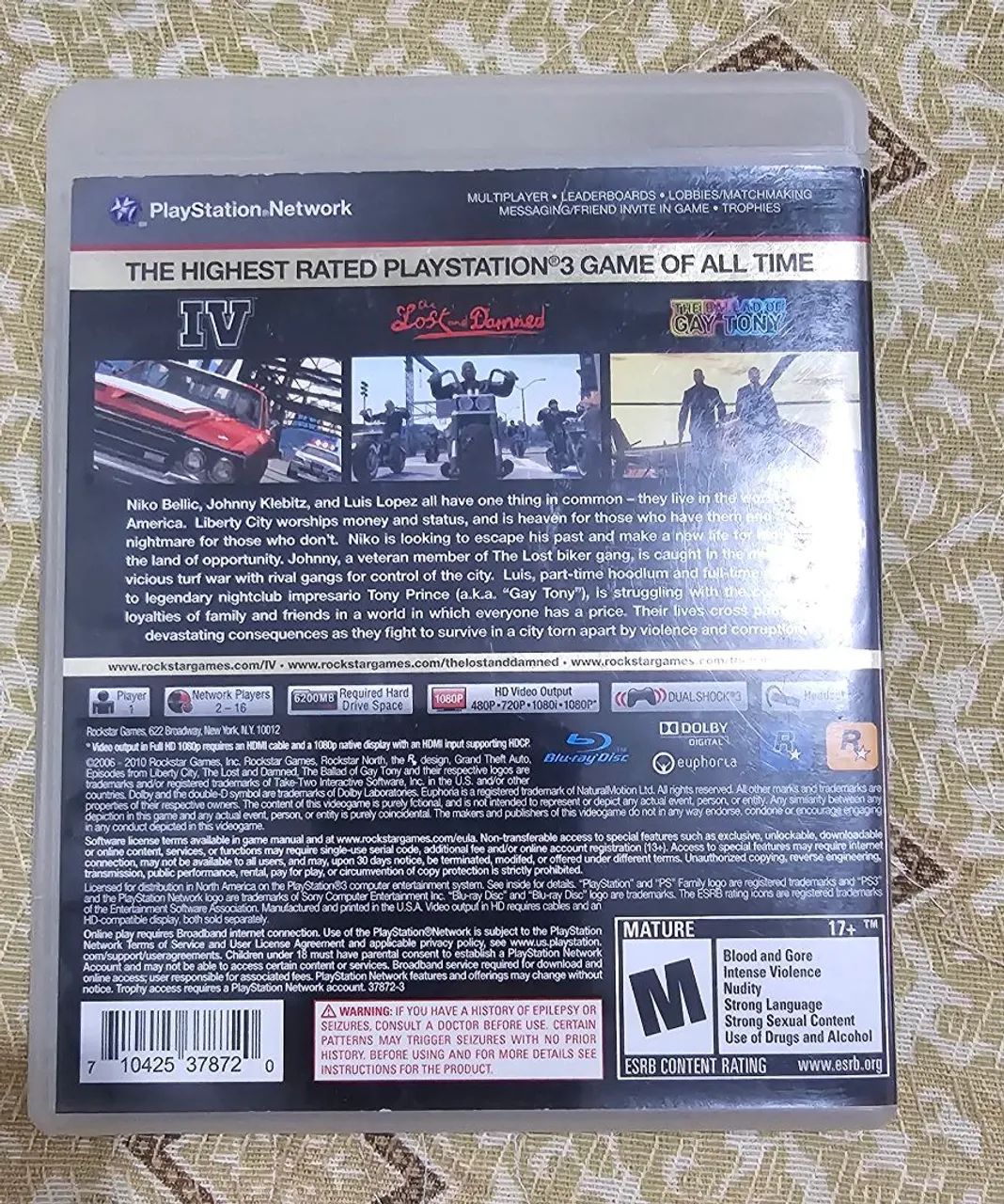 Grand Theft Auto IV: The Complete Edition PS3 - Foto 2