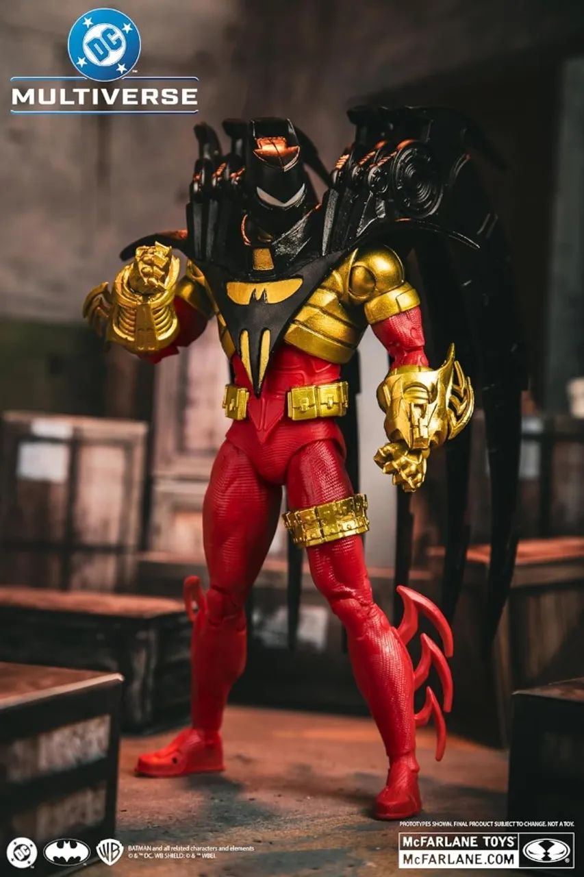 Azrael Batman Knightquest Mcfarlane Toys - Lacrado - Foto 5