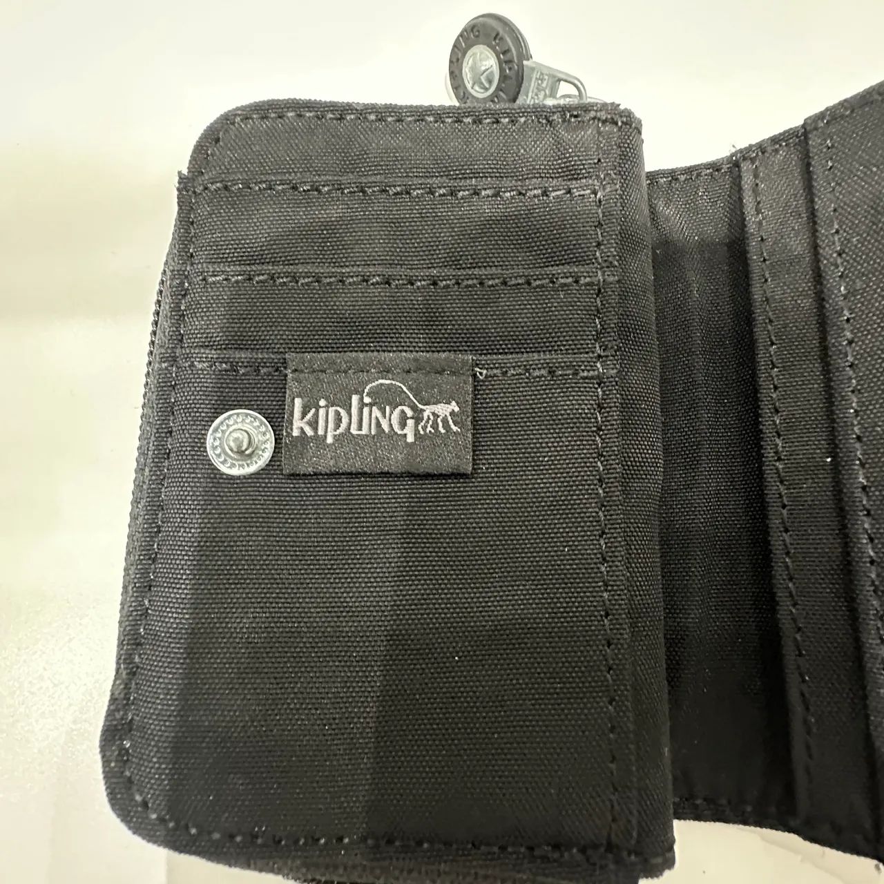Carteira Kipling preta (original)